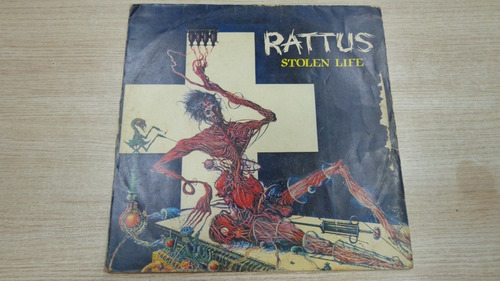Lp Rattus Stolen Life Rock Punk Ratos Hardcore