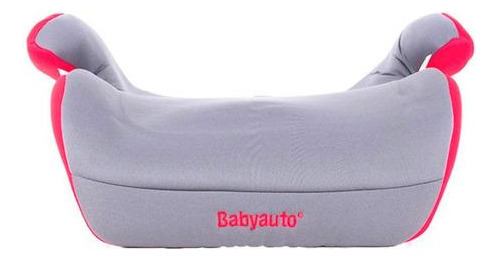 Booster Alzador Ergonómico Babyauto Orrua De 4 A 12 Años Nombre Del Diseño Negro/gris