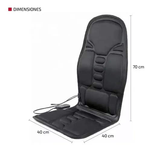 Masajeador asiento de espalda cuello vibración calor shiatsu hotsell