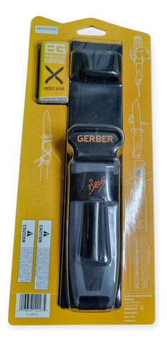 Cuchillo De Supervivencia Gerber Gris/naranja