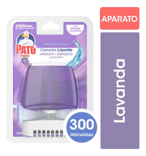Canasta Liquida Lavanda Completo Pato Purific (7785)