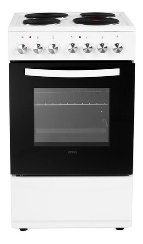 Cocina Eléctrica Atma Cch052b 4 Hornallas Grill 50cm Pce