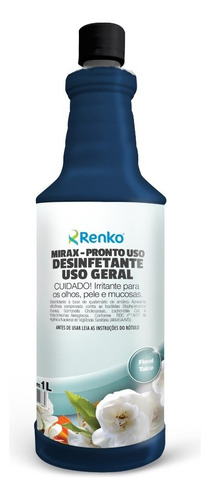 Desinfetante Para Uso Geral Alta Diluição - Mirax 1 Litro