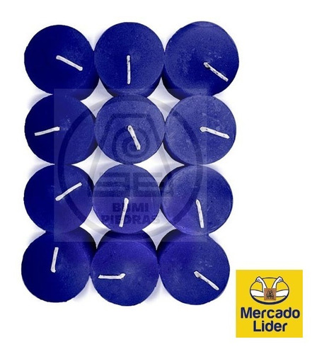 Velas Pack X 12 Para Hornito Azul Bumi Piedras