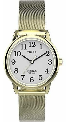 Timex Mujer Tw2u08000 Easy Reader 25mm Gold-tone 28qwa