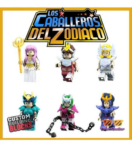 L E G O Saint Seiya Caballeros Del Zodiaco Bronce Minifigura