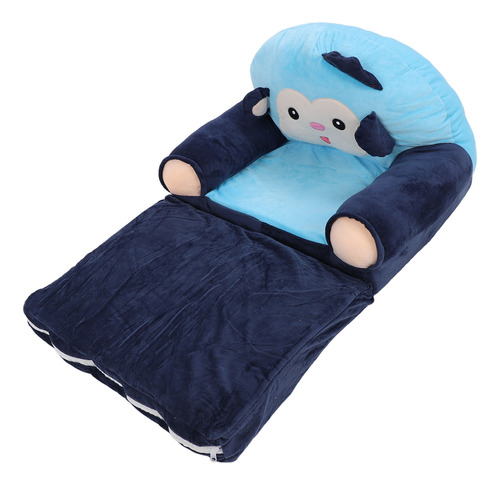 Sofá Plegable Para Niños, Sillón Infantil De Felpa Suave Par