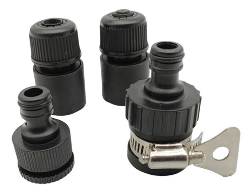 4 Uds Manguera De Riego De Jardín Conector Rápido