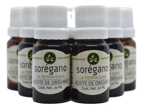 Paquete 6 Aceites Esenciales De Orégano 100% Puro