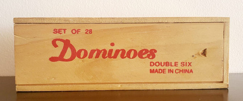 Domino Con Caja Madera 9mm 28pcs