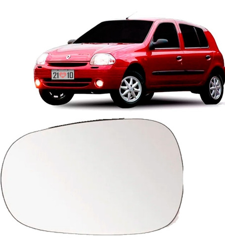 Refil Retrovisor Clio Scenic 1999 2000 2001 2002 A 2012 Ld