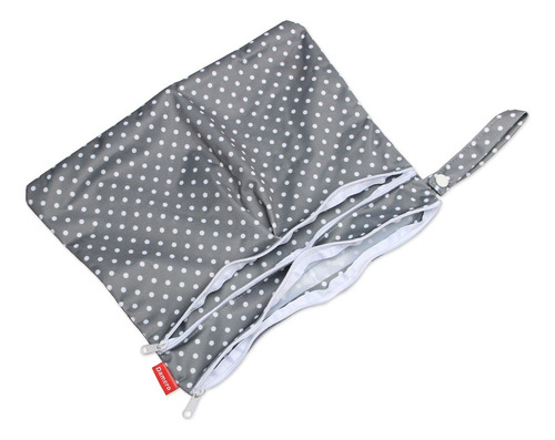 Bolsa De Viaje Húmeda Y Seca De 2 Pzas Con Asa Para Pañales