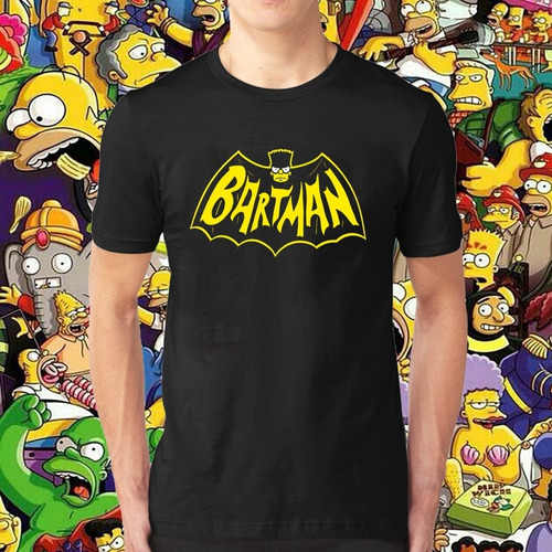 Remera Simpson Bart Bartman 100% Algodón Premium