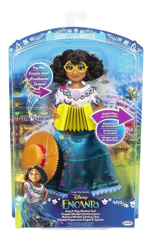 Imagen 4 de 5 de Disney Encanto Mirabel Canta y toca Jakks 219534