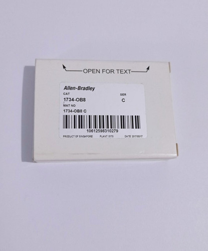 Modulo Salidas Digitales I/o 1734-ob8 Allen Bradley