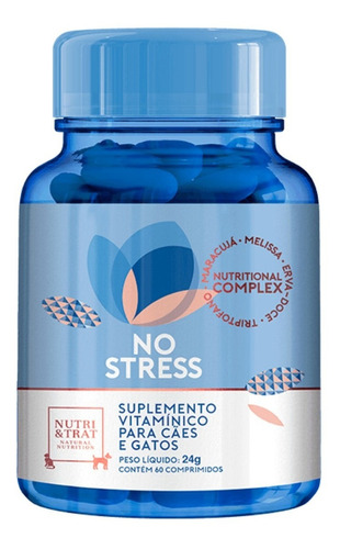 No Stress Suplemento Vitamínico C/ 60 Comprimidos