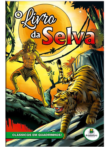 Clássicos em Quadrinhos: O Livro da Selva, de Brijbasi Art Press Ltd. Editora Todolivro Distribuidora Ltda. em português, 2019