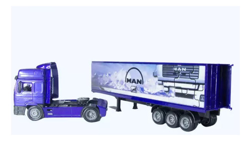 Caminhão Man F2000 Container 1:43 Newray