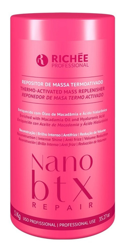 Richée Nano Botox Repair 1kg Repositor De Massa #original#