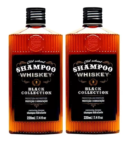 Shampoo para Barba e Cabelo QOD Proteção e Hidratação Old School