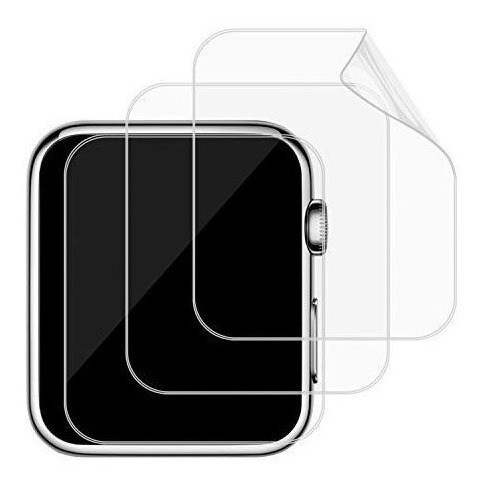 Imagen 2 de 2 de Pack 3 Micas Tpu Apple Watch 38- 42mm Serie 1 2 3
