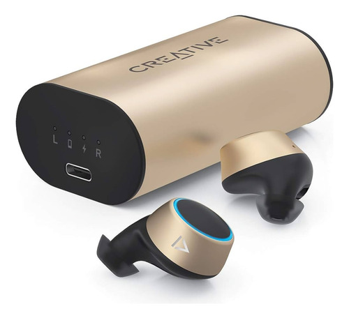 Audifonos Inalambricos Bluetooth Creative Outlier Gold 39hrs