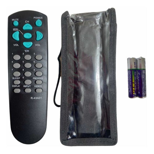 Control Remoto Para Tv Daewoo Convencional + Forro + Pilas