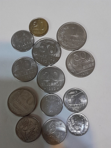 Monedas Brasileras Precio X Lote Cruzeiros-cruzados 1970 !!!