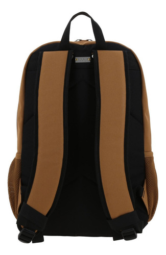 Mochila Grande Chenson 1818 Wynn Juvenil Unisex Hombre Cafe Marrón Liso