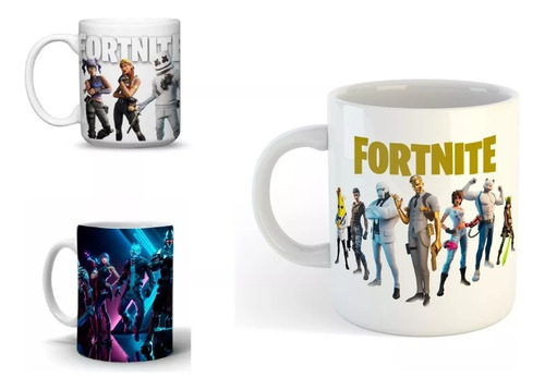 Tazas Personalizadas Diseño Fortnite C/caja Sublimada Bola8