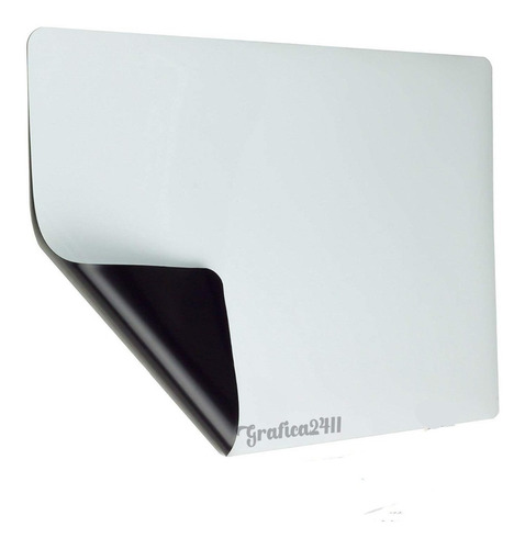 Imagen 2 de 2 de Vinilo Pizarra Pizarron Imantada Iman Fibra Heladera 100x60