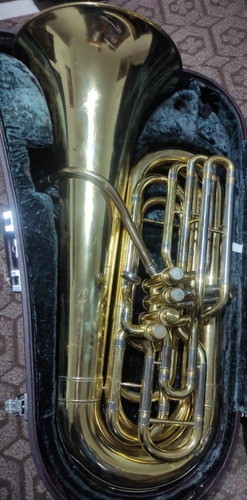 Imagem 3 de 5 de Tuba Sib Yamaha Ybb 621 4 Pistos 3/4 Original Profissional