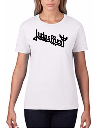 Imagen 1 de 2 de Co Playera Yazbek Para Dama Grupo Judas Priest