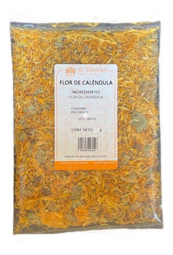 Caléndula Flor Deshidratada Mercadela 250 G