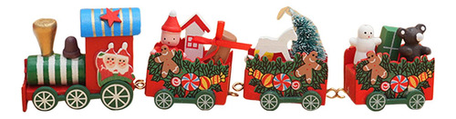 Adorno De Tren De Navidad, Decoración Navideña, Estatua C