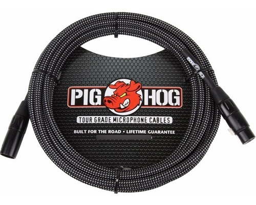 Pig Hog  Phm20bkw Cable Para Microfono 6 Metros