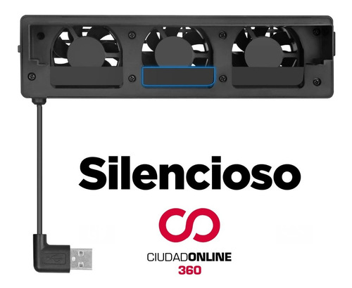 Imagen 8 de 10 de Cooler Ventilador Accesorio Nintendo Switch Para Refrigerar Tu Consola De Juegos