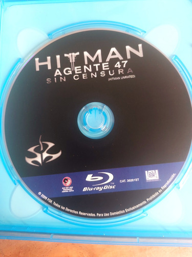 Hitman Agente 47 Sin Censura (2007) Blu-ray