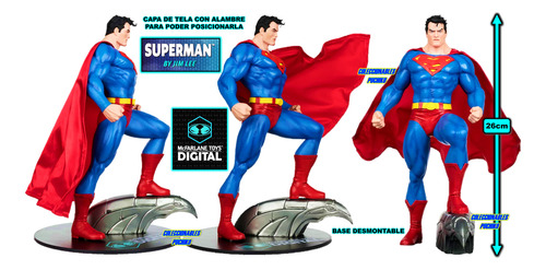 Mcfarlane Dc Comics Superman Jim Lee For Tomorrow Dc Direct