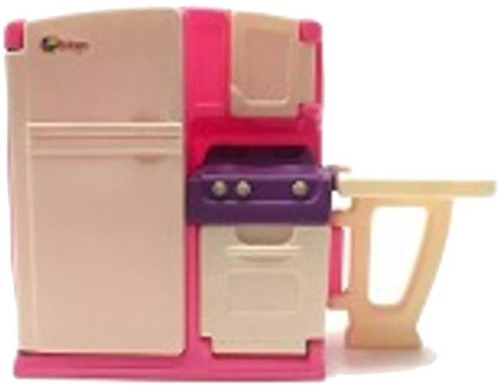 Imagen 8 de 10 de Cocina Kichinet Cocinita Infantil Rotoys Heladera Microondas