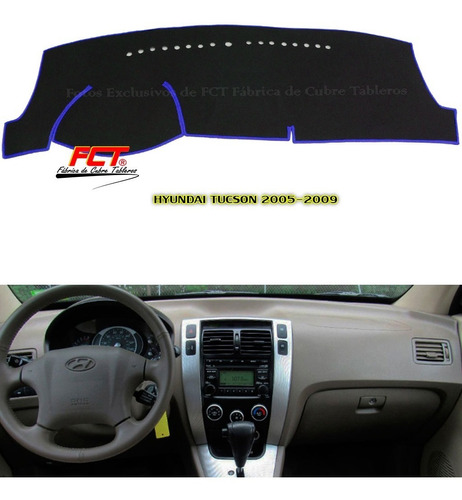 Cubre Tablero- Hyundai Tucson- 2004 2005 2006 2007 2008 2009