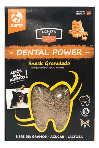 Qchefs Snack Dental Granulado Perro 90 Gr 