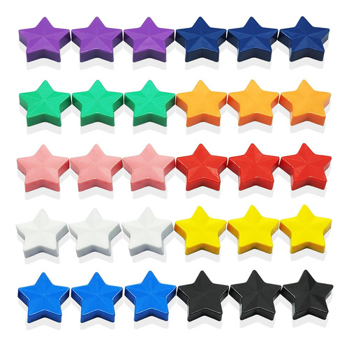Imanes Para Refrigerador, 30 Unidades, 10 Colores, Imanes Fu