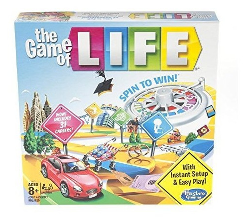 Juego De Mesa Hasbro Gaming El Juego De La Vida Para Mayores