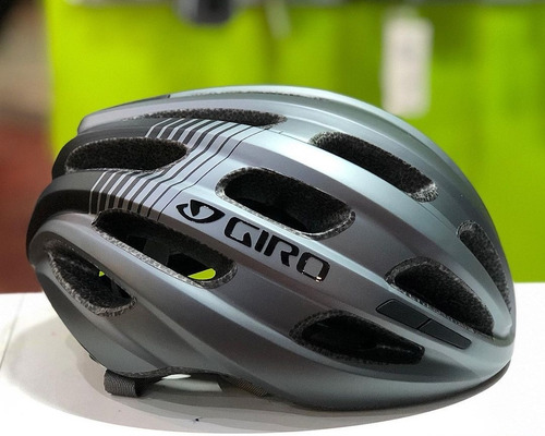 Imagem 2 de 4 de Capacete Giro Isode Cinza Titanio Speed Mtb Com Nota Fiscal