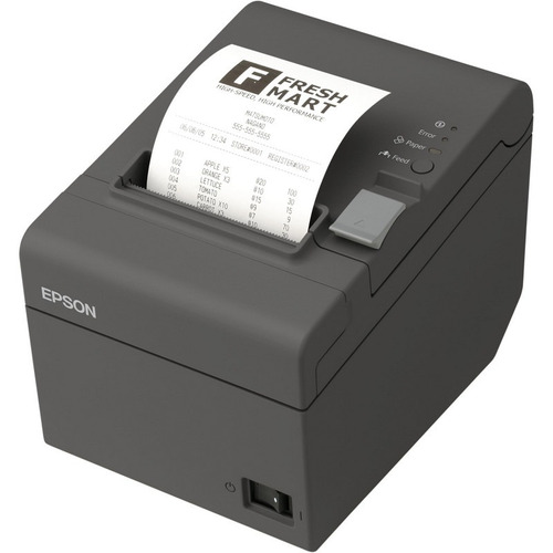 Impresora Térmica Tickets Epson Tm-t20ii 80mm Usb Serial Negro