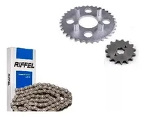 Comprar Kit Transmisión Honda Dax 70 Max 110  14\u002F35 Cadena Riffel