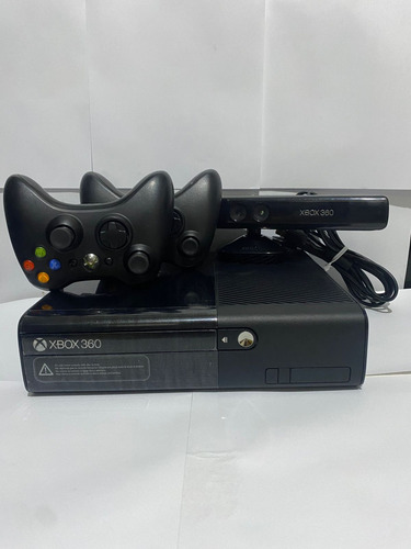 Xbox 360 Com 2 Controles 1 Kinect 500gb Com Varios Jogos (Recondicionado)