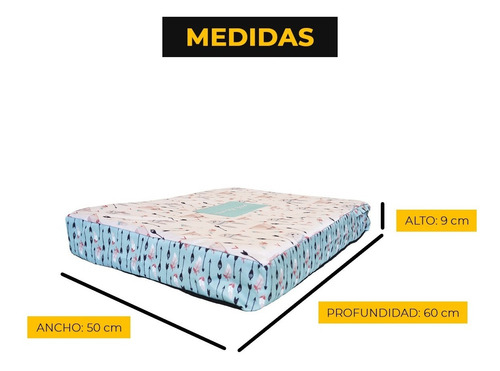 Imagen 5 de 7 de Cama Perro Colchones Para Perro 50x60 Espuma Sweet Dreams