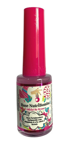 Esmalte Base  Nutri Bomba Fortalecedora De Unhas - Envio Hj